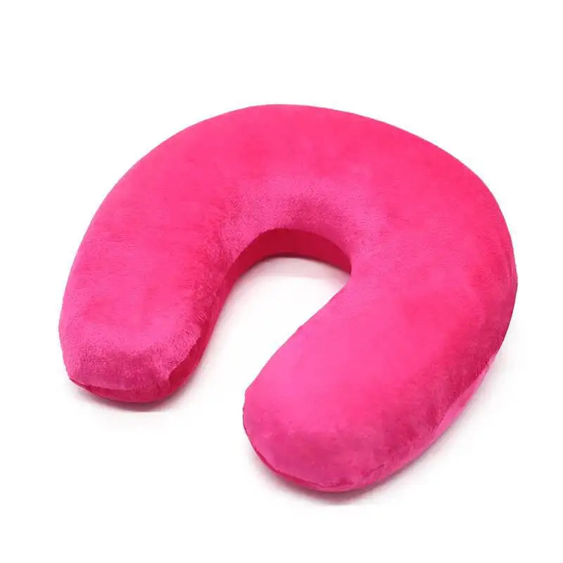 Memory Foam Pillow Neck Support Travel  Portable Slow Rebound U-Shaped Ergonomic Breathable Soft Neck Warp Support Travel Pillow