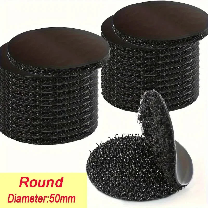 Double-sided Squeaker Chic Adhesive Shak Magnet for Curtains Loop Tape Fasteners Household DIY Roll Strong Adhesive Strip