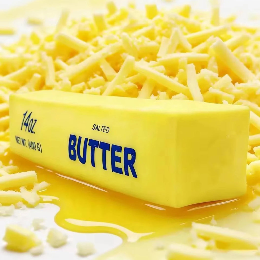 14/24CM Butter Stick Fidget Toys Squishy Elastic Cheese Stick Funny Decompression Stress Anxiety Relief Squeeze Prank Toy Relax