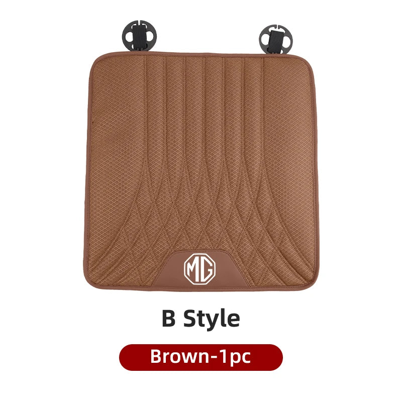 Car Ice Silk Seat Cushion Breathable Anti-Slip Pad Seat Cover Accessories For Morris Garages MG 6 3 5 7 TF ZR ZS HS GS GT Hector