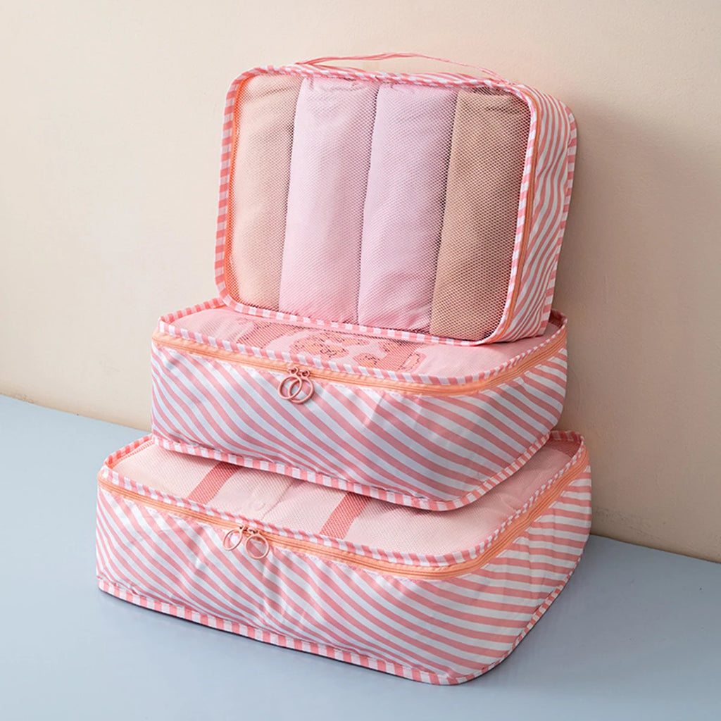 3PCS Multifunctional Clothing Storage Bag, Multiple Sizes and Specifications, Storage Travel Bag Set, Simple to travel.-zmt