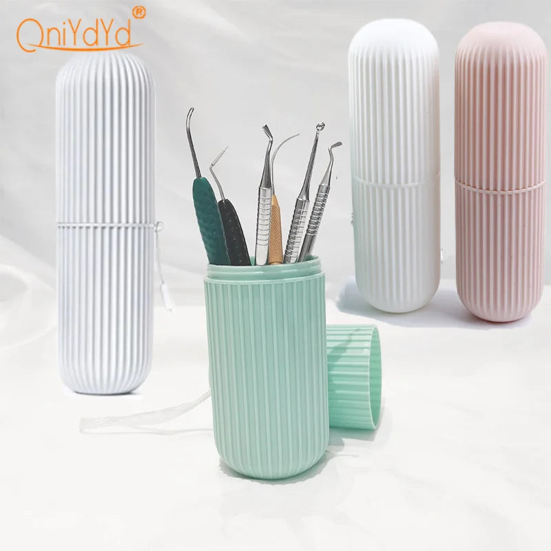 Personal Care Portable Storage Box Toothpaste Toothbrush Protect Holder Beauty Make Up Tool Case for Travel Camping Display