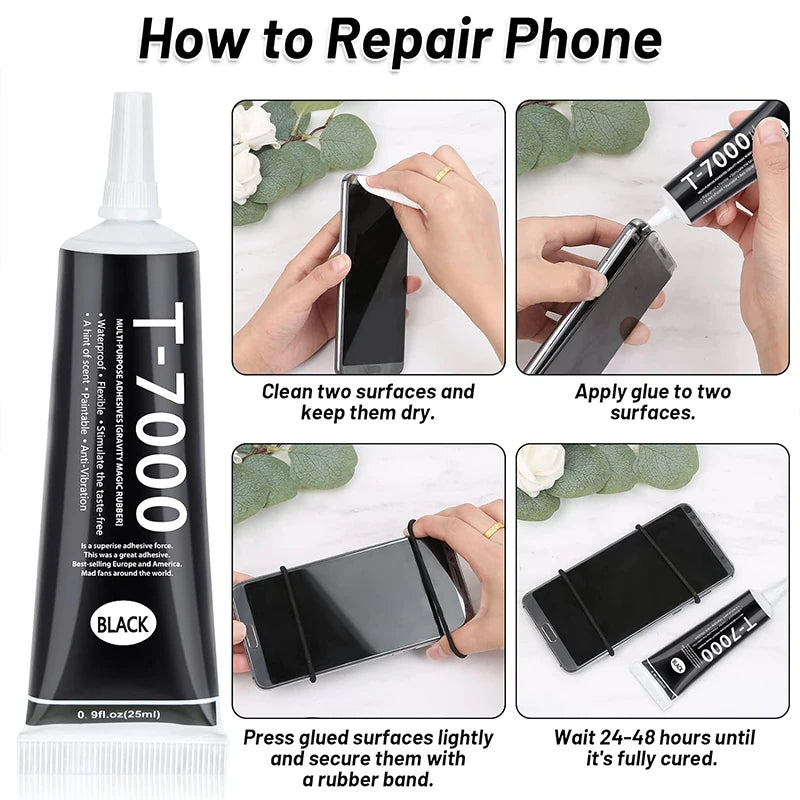 1pc Universal Adhesive B7000 T7000 Glue LCD Touch Screen Mobile Industrial Tablets Jewelry ZY DIY Sealant Electronic Components