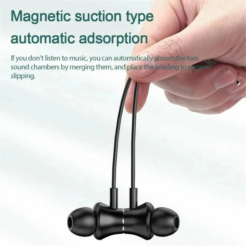 Neckband Bluetooth Headphones Wireless Earphones 9D Sound Sport Game Headset Waterproof Tws Earbuds Mic For Phone New
