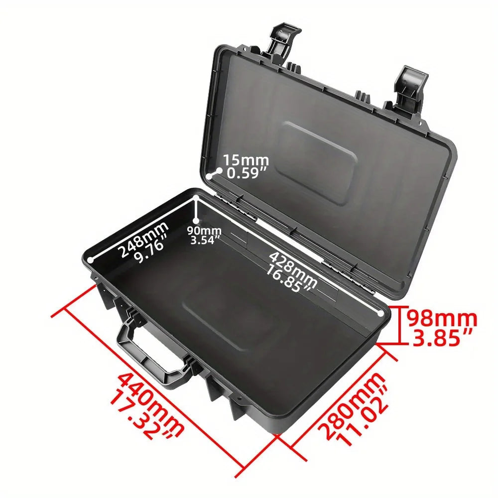 Portable Tool Case Rectangular Outdoor Monitoring Equipment Protective Plastic Case Photographic Equipment Storage Box organizer