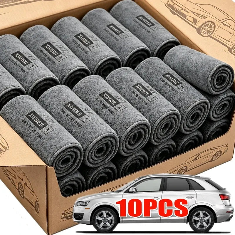 1PCS Ultra-fine Fiber Car Wash Towel Soft Cleaning Dry Cloth with Edge Sealing And Strong Water Absorption for Car Cleaning