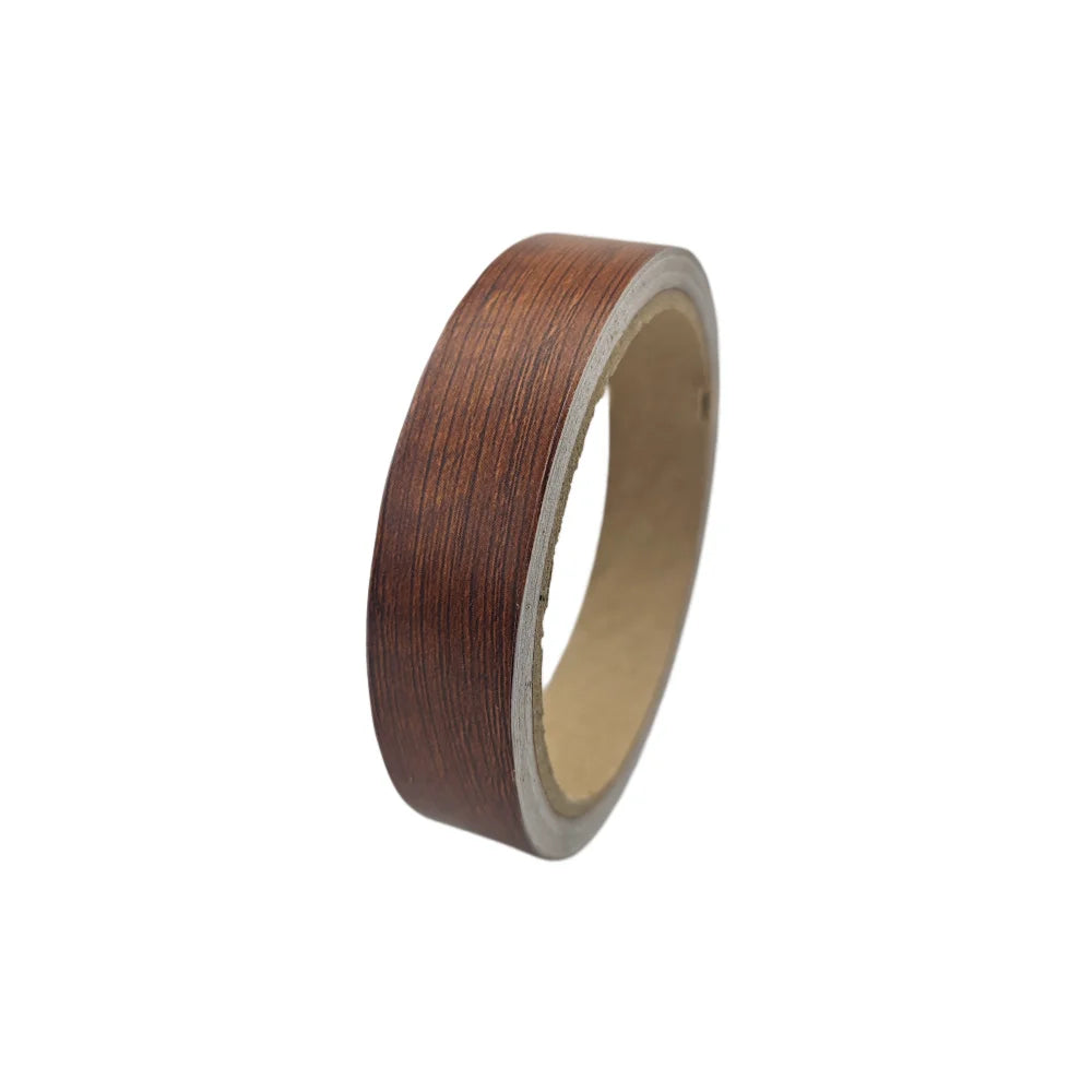 1roll 2cmx10m Wood Grain Veneer Edge Banding Tape Multiple Styles Self-adhesive Beautiful Seam Stickers Strong Viscosity ﻿