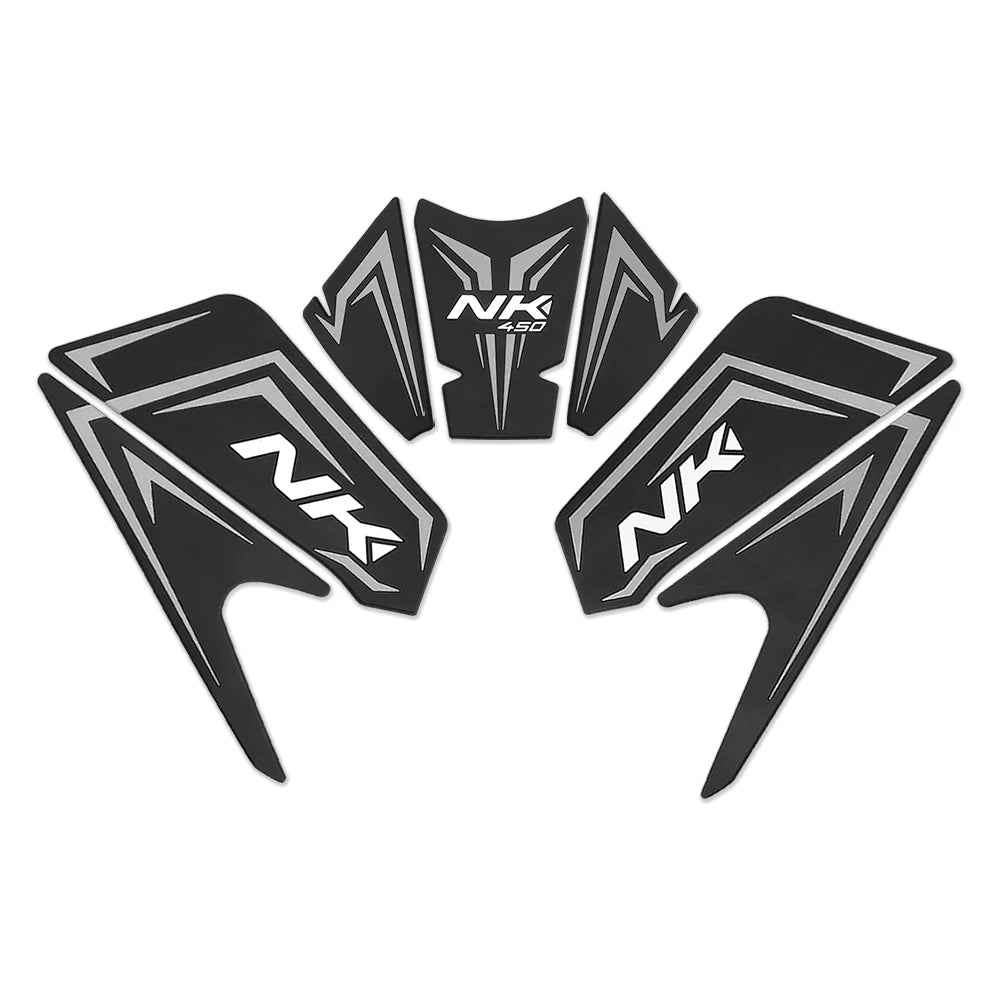 Motorcycle side fuel tank pad FOR CFMOTO 450NK NK450 450 NK CF450 2024 Tank Pads Protector Stickers Knee Grip Traction Pad