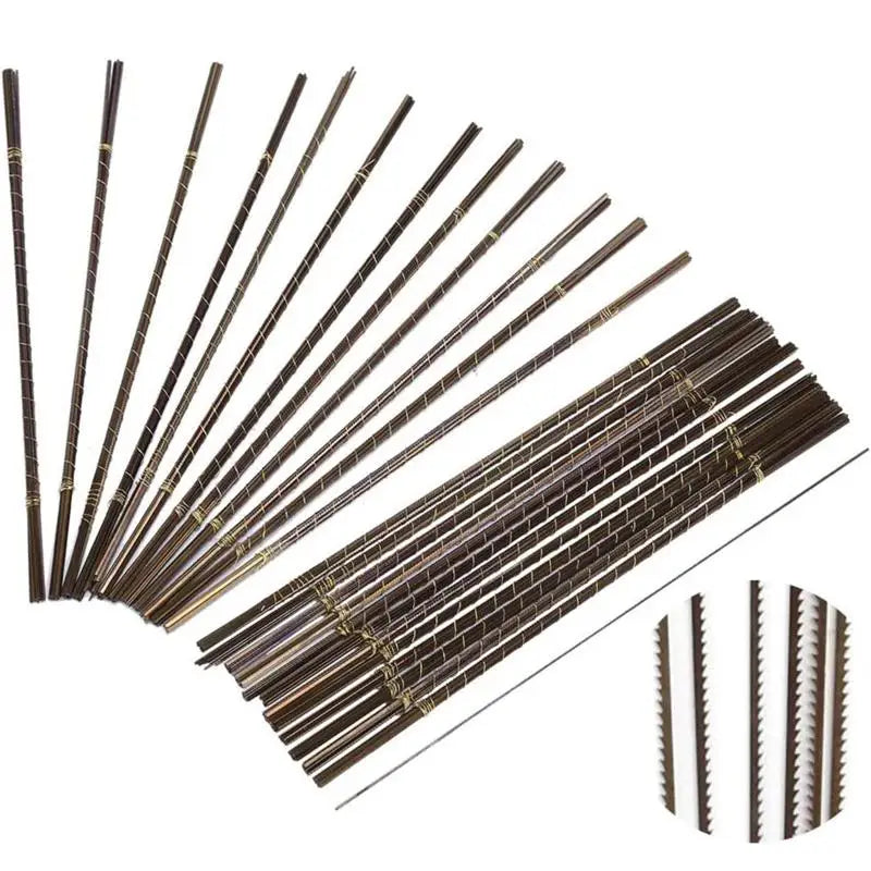 12pcs New Jewelry Metal Cutting Saw Blades Set Handicraft Jewelry Design And Repair Gems Woodworking Hand Tools