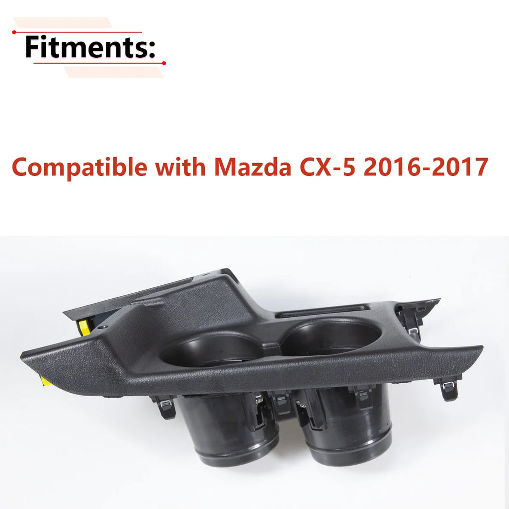 Center Console Cup Holder Case Insert Assly For Mazda CX-5 CX5 2016 Car Accessories KA0G-64-630A-02