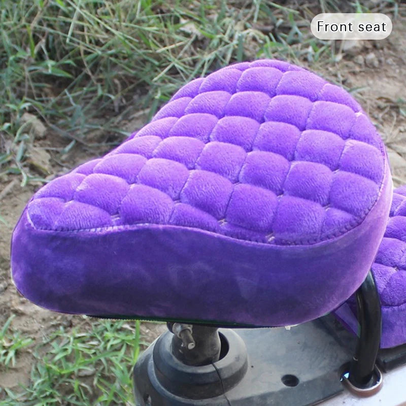 Electric Bicycle Seat Cover Battery Car Bicycle Universal Seat Cover Comfortable Thickening Cover