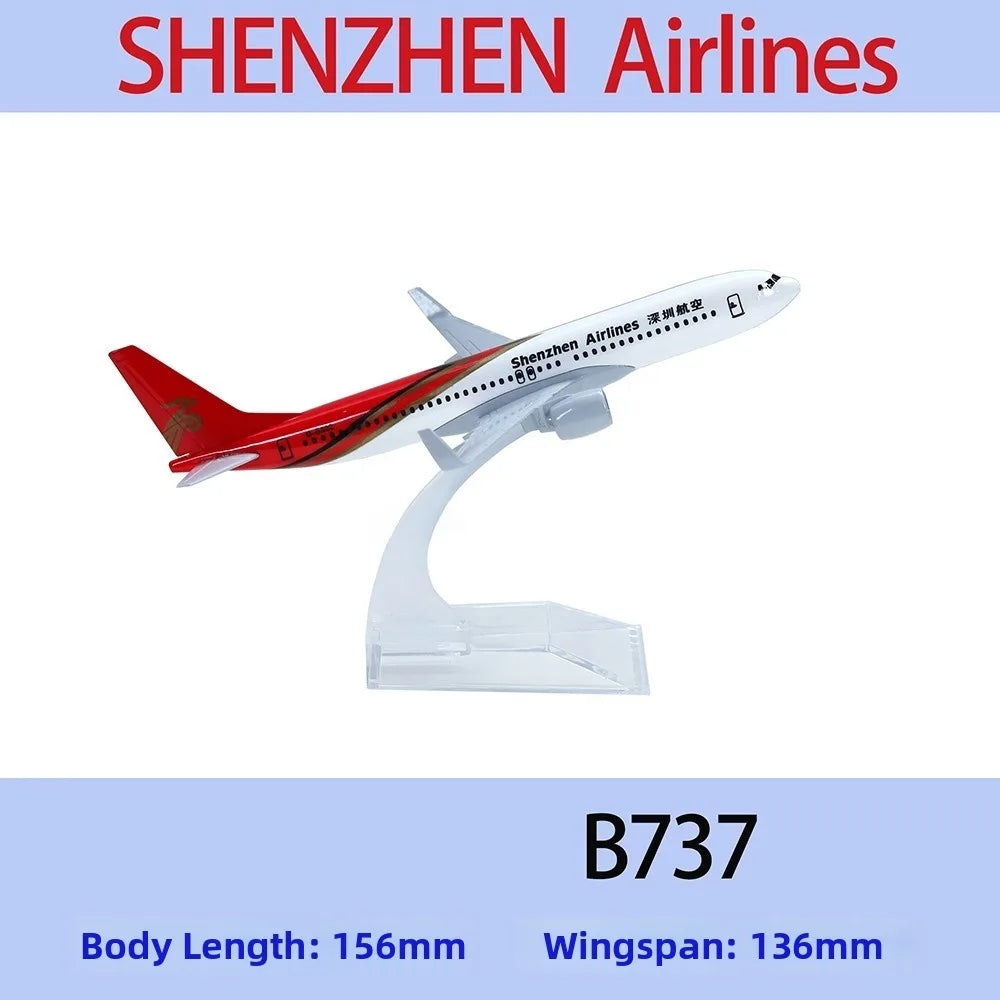 New 15.6cm Brazil Air GOL Airlines Alloy 1/246 Scale Boeing B737 Airways Airplane Model 10 Styles Metal Planes