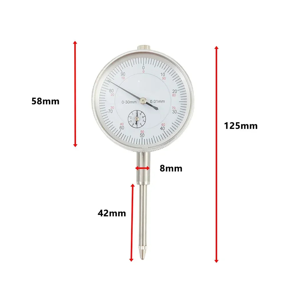 For Precision Tool 0.01mm Accuracy Measurement Instrument Dial Indicator Gauges Dial Indicators For Precision Measuring Tool