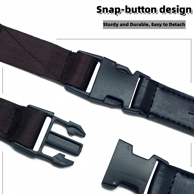 P&P Nylon Guitar Strap Lightweight Adjustable Anti-Slip Soft Durable with Quick Release Clips for Electric Acoustic Bass