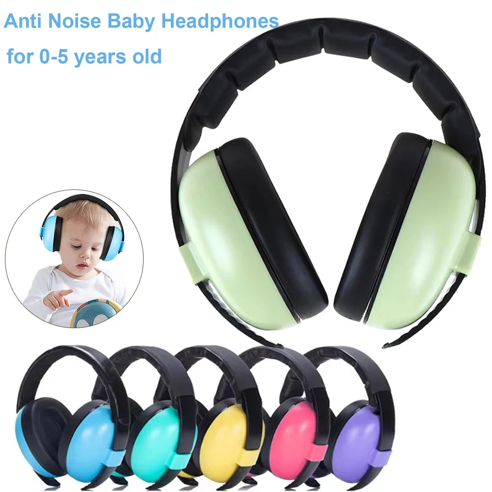 Anti Noise Baby Headphones Hight Quality Kids Ear Protection Earmuffs Reduction Soundproof Headphones Children Protective
