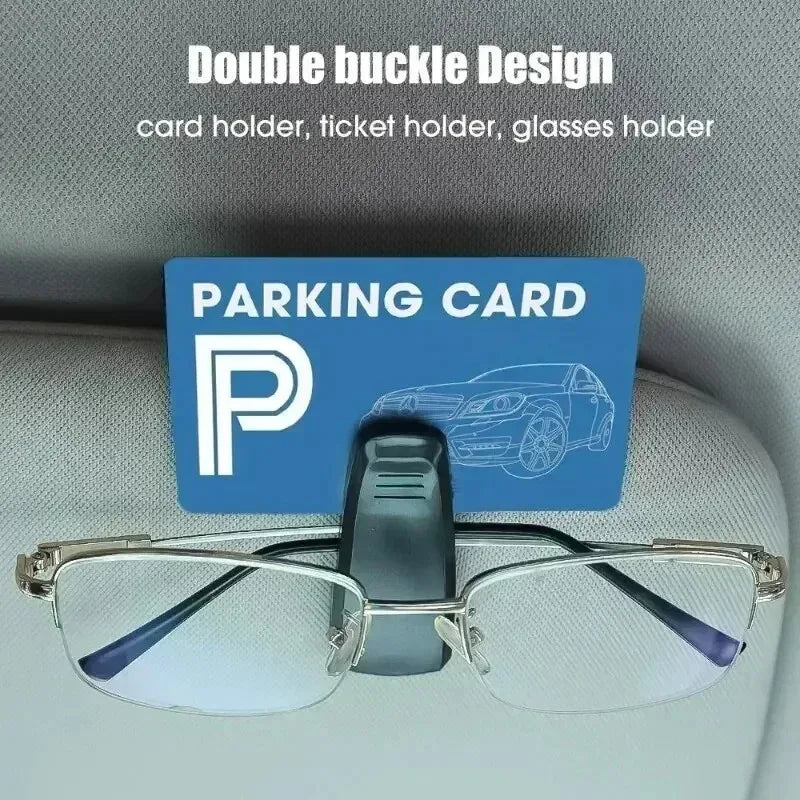 Glasses Clip Auto Car Sun Visor Glasses Bracket for Woman Men Glasses Holder Auto Interior Accessories
