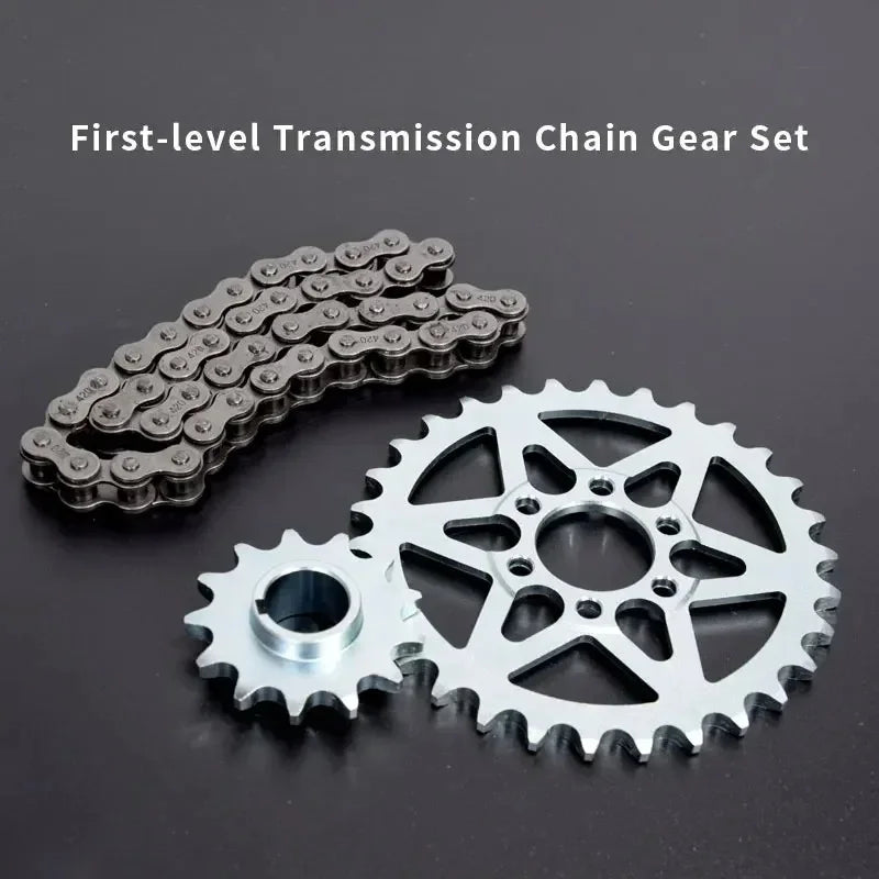 Motorcycle Chain Gear Set for SURRON Light Bee X Segway X260 X160 First-level Transmission Chain Gear Set Primary Drive Sprocket