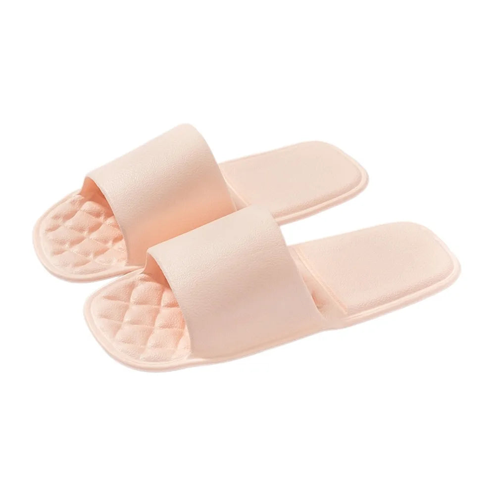 EVA Portable Folding Slippers Soft Soles Anti-Slip Foldable Travel Slippers Odor-resistant with Cushioned Sole