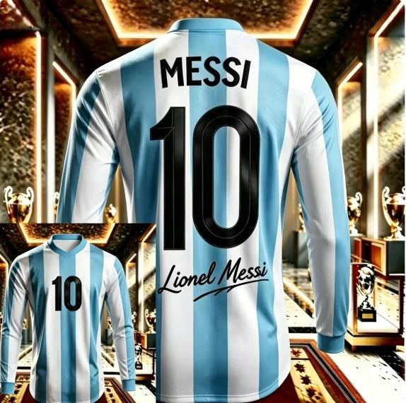 2026 10th Anniversary Edition Football Shirt T-shirt Men's Argentine Football Training Suit Breathable Quick Drying