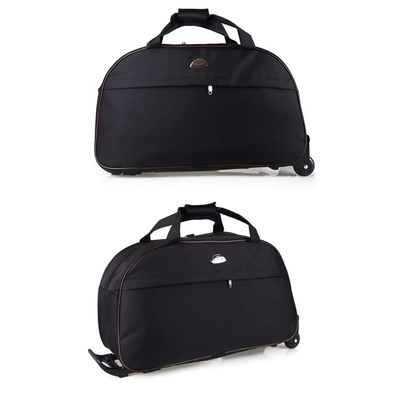 Travel Trolley Bag With Wheels Business Rolling Luggage Wheeled Bag Trolley Suitcase Waterproof Fashion Men Women Travel Bags