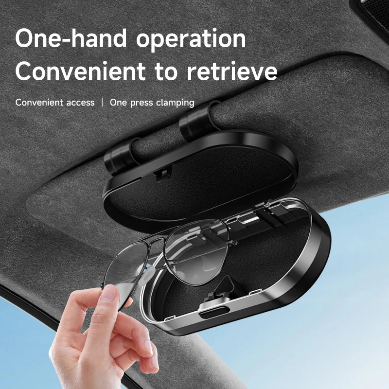 ABS Electroplating Process Car Sunshade Glasses Case For Chery Tiggo 7 Pro 8 4 5 3 2 T11 5X Amulet Fora QQ IQ Fulwin Arrizo 5