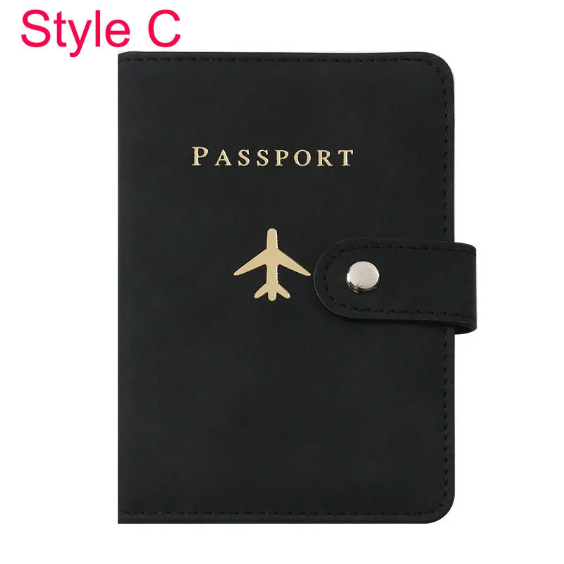 Organizer Storage Case/Travel Accessories Passport Case Vintage Leather Pattern Passports Holder Women Man ID Bank Credit Card