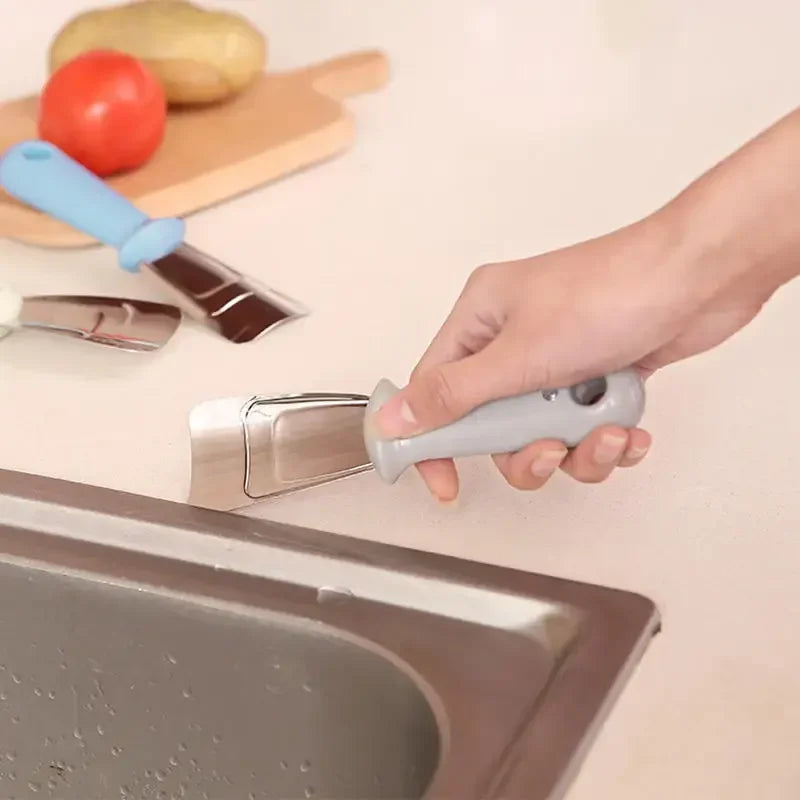 Stainless Steel Portable Ice Scraper Freezer Refrigerator Defrost Removal Cleaning Tool For Home Kitchen