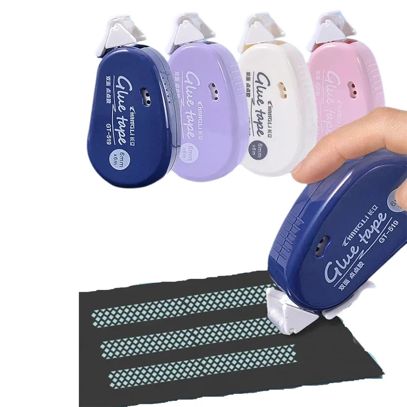 Double Sided Adhesive Dots Glue Tape - Perfect For Scrapbooking Collage Photo Journaling DIY Crafts School Stationery Supplies