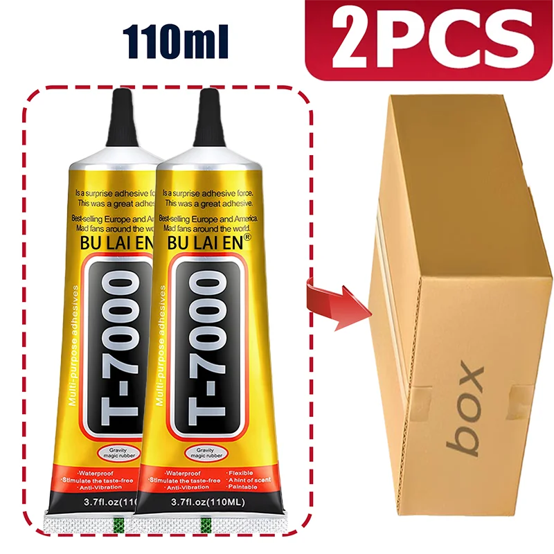 B7000 mobile phones repair sticker T7000 frame repair glue and cover drums 15 ml 25 ml 50 ml 110 mlB7000 Contact Phone Repair Adhesive T7000 Frame Battery Cover Glass Repair Glue 15ML 25ML 50ML 110ML