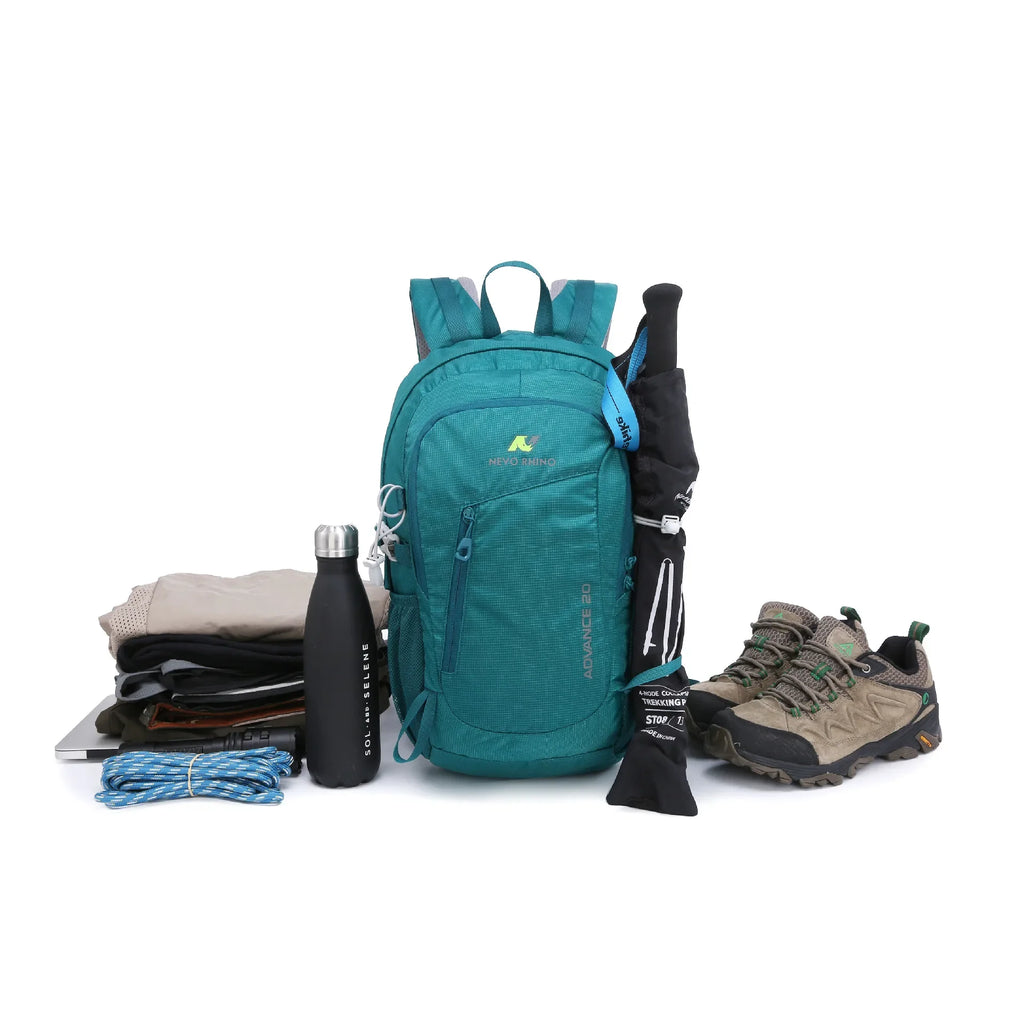 20L Portable Backpack Mountaineering Bag Ultralight Outdoor Climbing Cycling Travel Knapsack Hiking Daypack