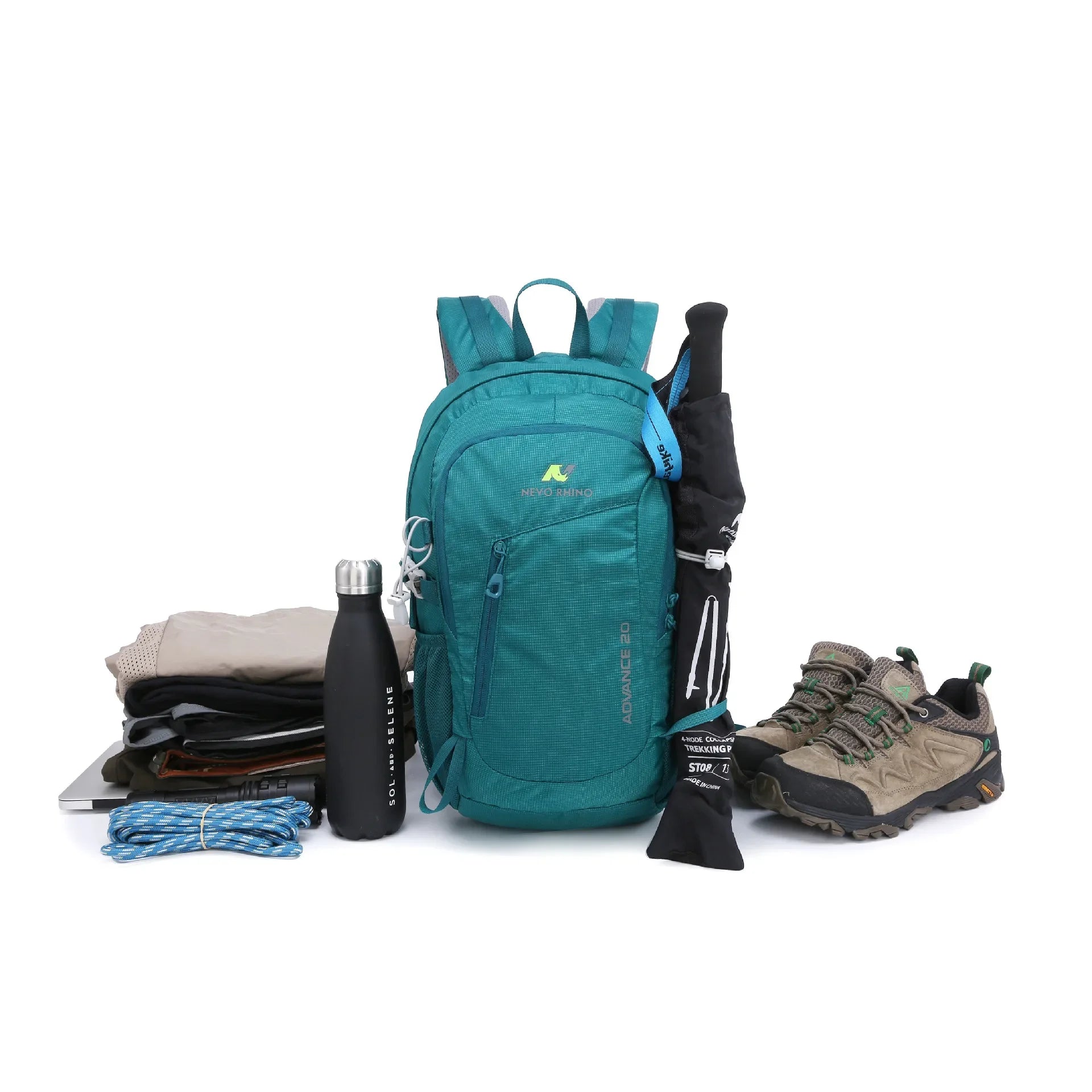 20L Portable Backpack Mountaineering Bag Ultralight Outdoor Climbing Cycling Travel Knapsack Hiking Daypack