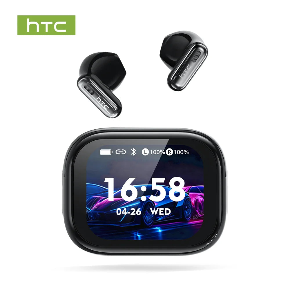 Auriculares Traductor DeIdioma 2026 HTC NE68 AI Translation Earbuds Bluetooth 6.0 Low Latency Gaming IPX4 Sports Touch Control