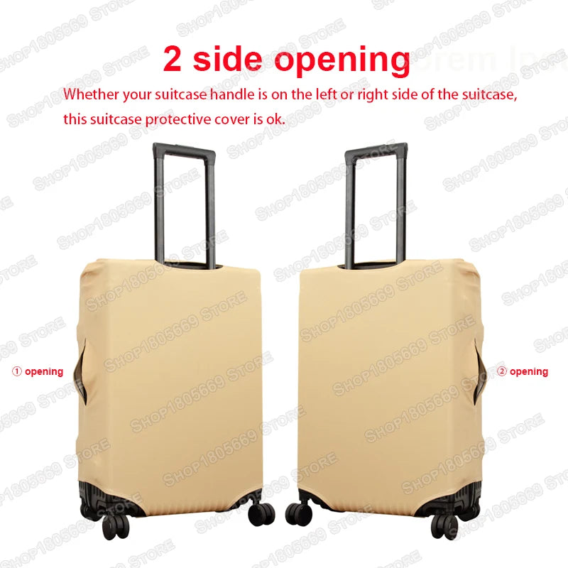 18-32 Inch Dolphin / Turtle / Octopus/ Starfish Pattern Luggage Cover Ocean Animal Suitcase Protective Covers Travel Accessories