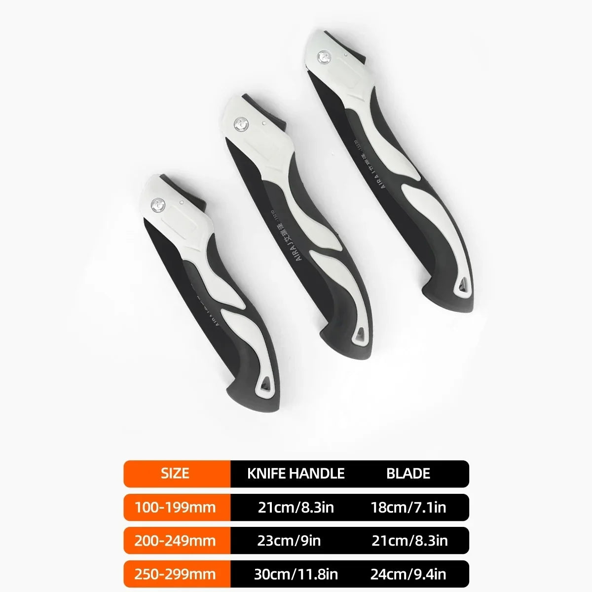 AIRAJ 11.8 inch Folding Saw Woodworking Hand Tools Multifunction Cutting Wood Sharp Camping Garden Prunch Saw Tree Chopper