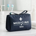 Mini Portable First Aid Medical Kit - Emergency Medicine Storage Bag for Travel Outdoor Camping EDC Pouch Organizer Pill Case
