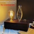 Waterless Pure Essential Oil Diffuser Nebulizer Aromatherapy Diffuser Electric Wooden Glass Home Aroma Essential Diffusers