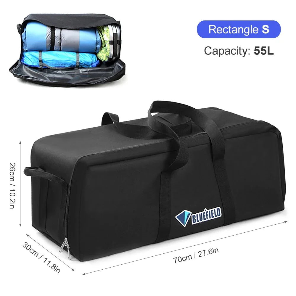 150L/100L/55L Large Travel Storage Bag Water Resistant Hand Bag Folding Luggage Bag Backpack Tidy Organizer Wardrobe Suitcase