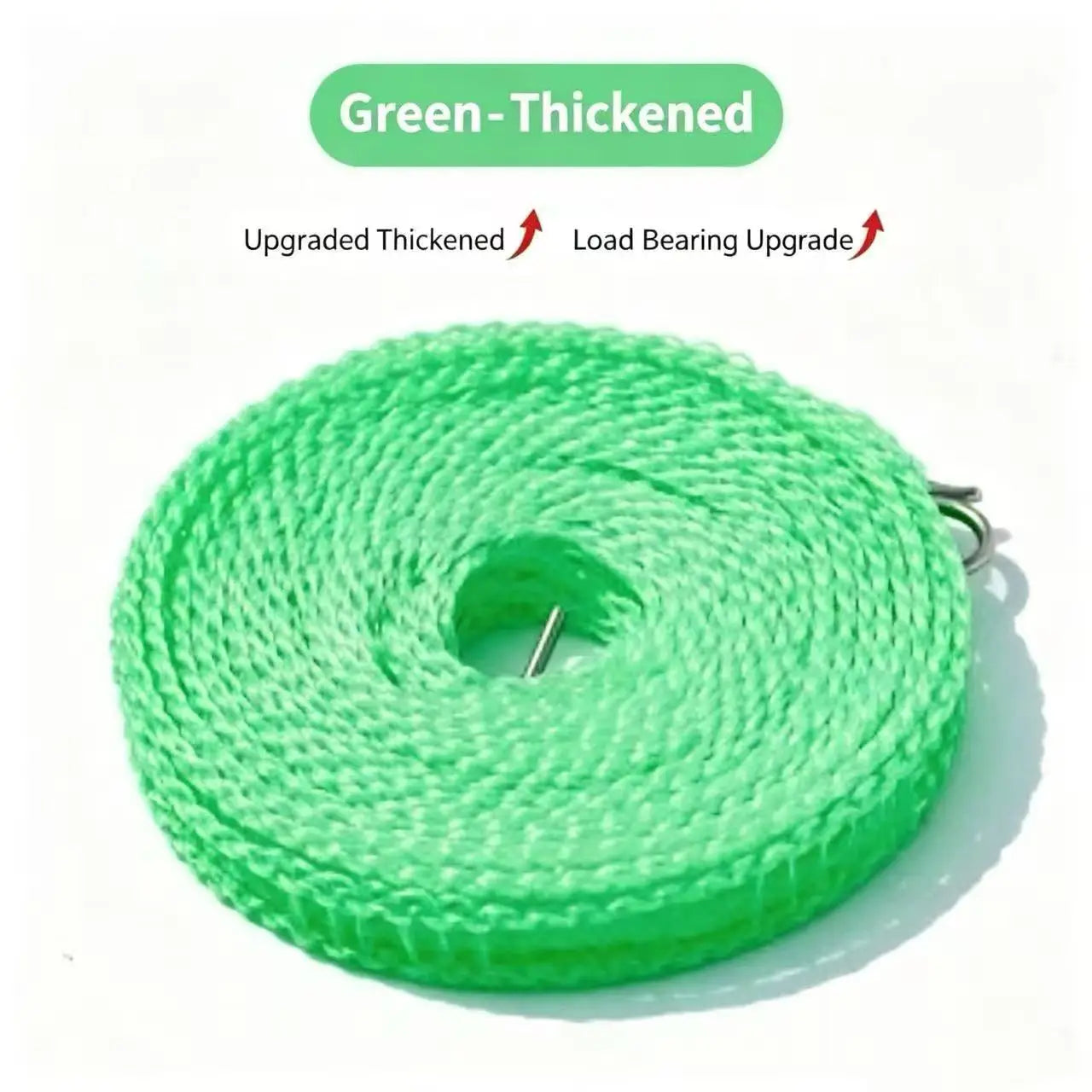 5M Thick Windproof Clothesline Punch Free Non Slip Laundry Rope Portable Outdoor Travel Camping Retractable Washing Line Wholesa