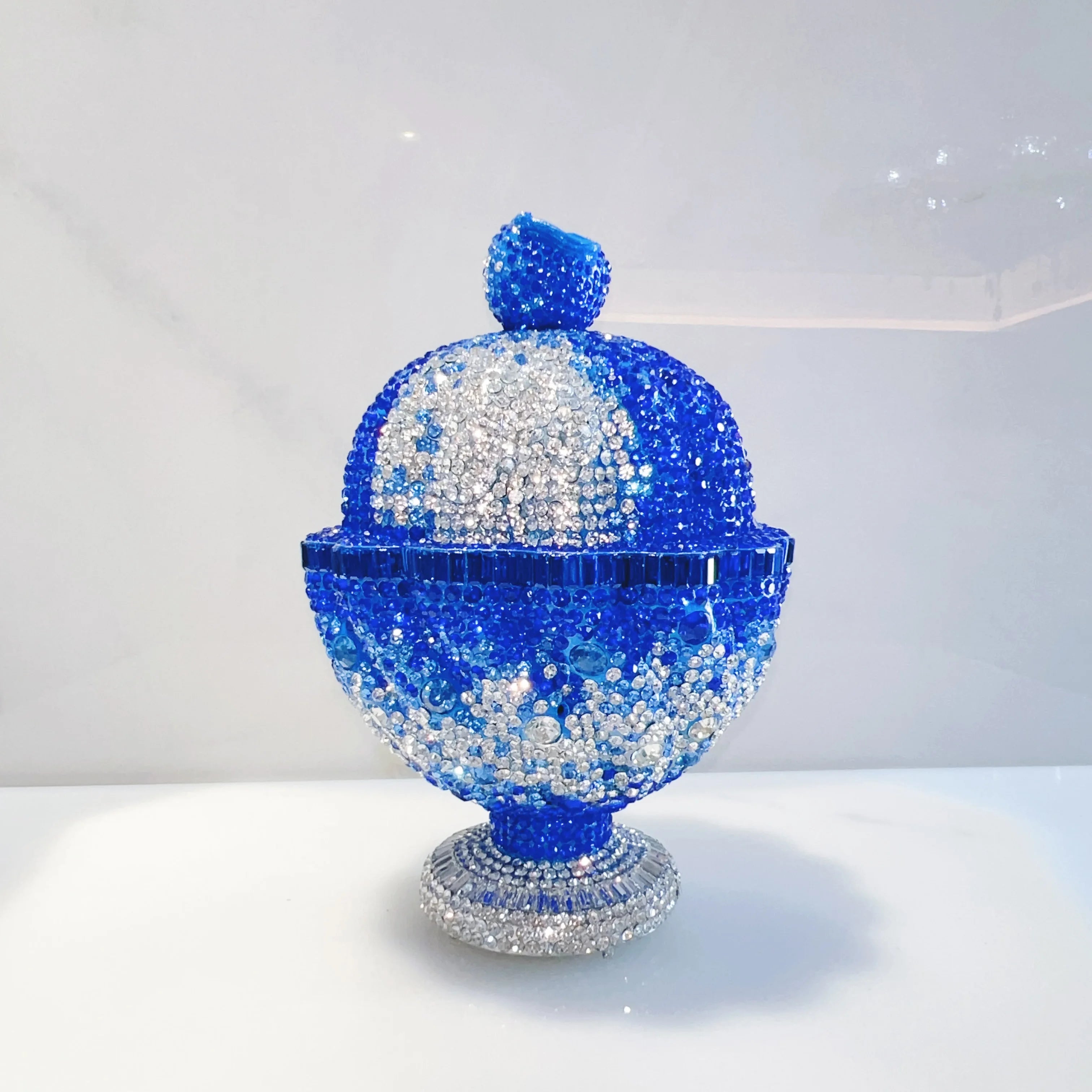 Newest Ice Cream Women Crystal Evening Bags WHTUOHENG Cup Lady Rhinestones Handbags Lady Dinner Handbags Dinner Wedding Clutch