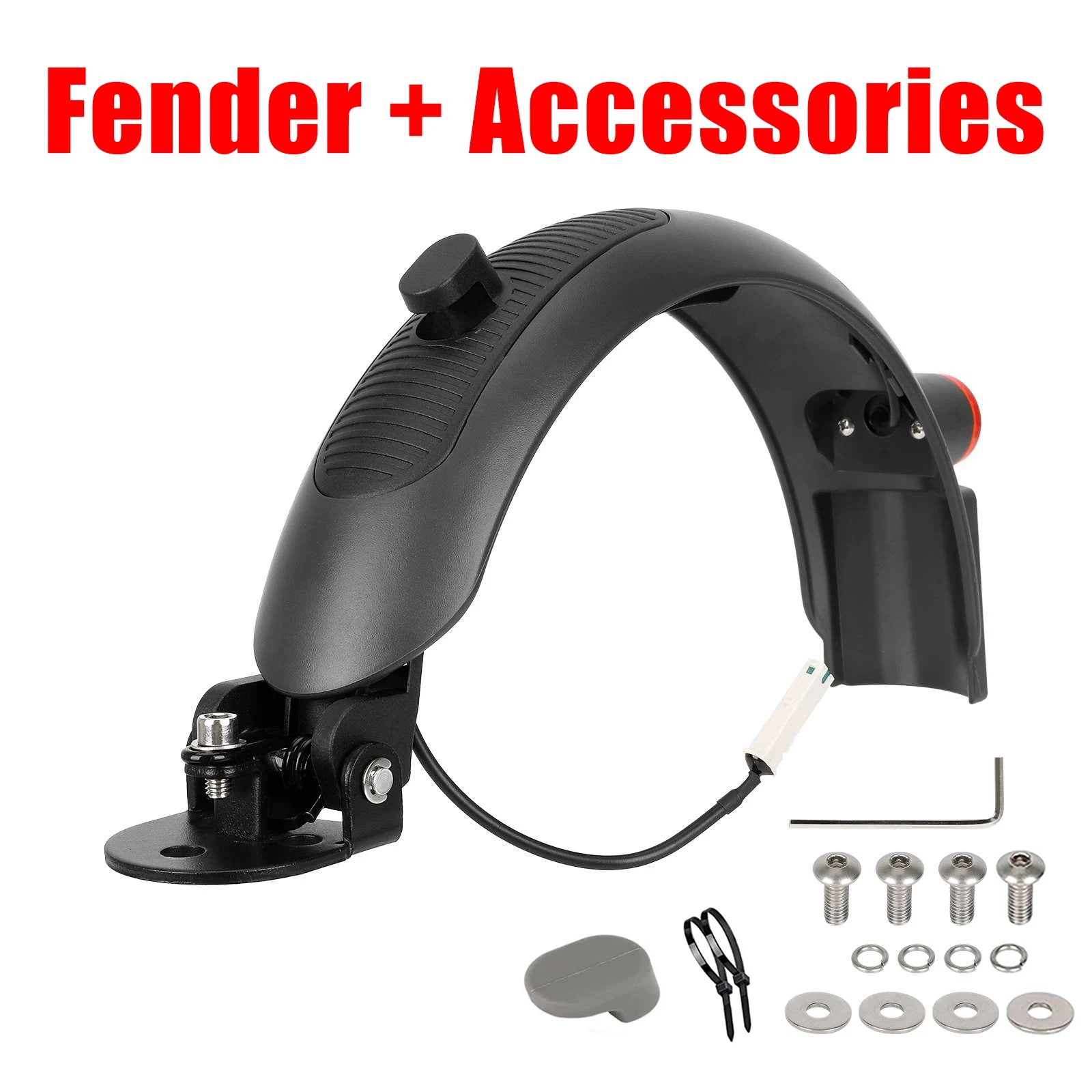 ULIP Metal Rear Fender for Xiaomi M365 Pro Pro2 1S Lite Mi 3 Electric Scooter Rear Wheel Protect Mudguard Skateboard Accessories