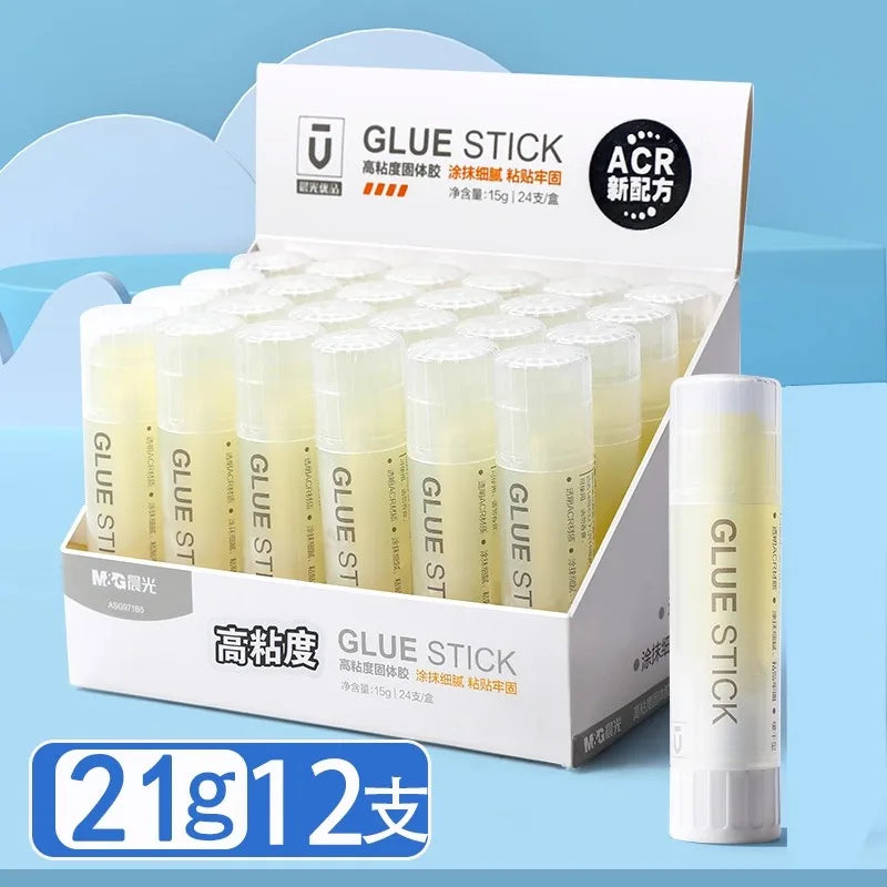 M&G solid glue stick strong glue non-toxic sealing 21g/pcs student stationery office students school supplies