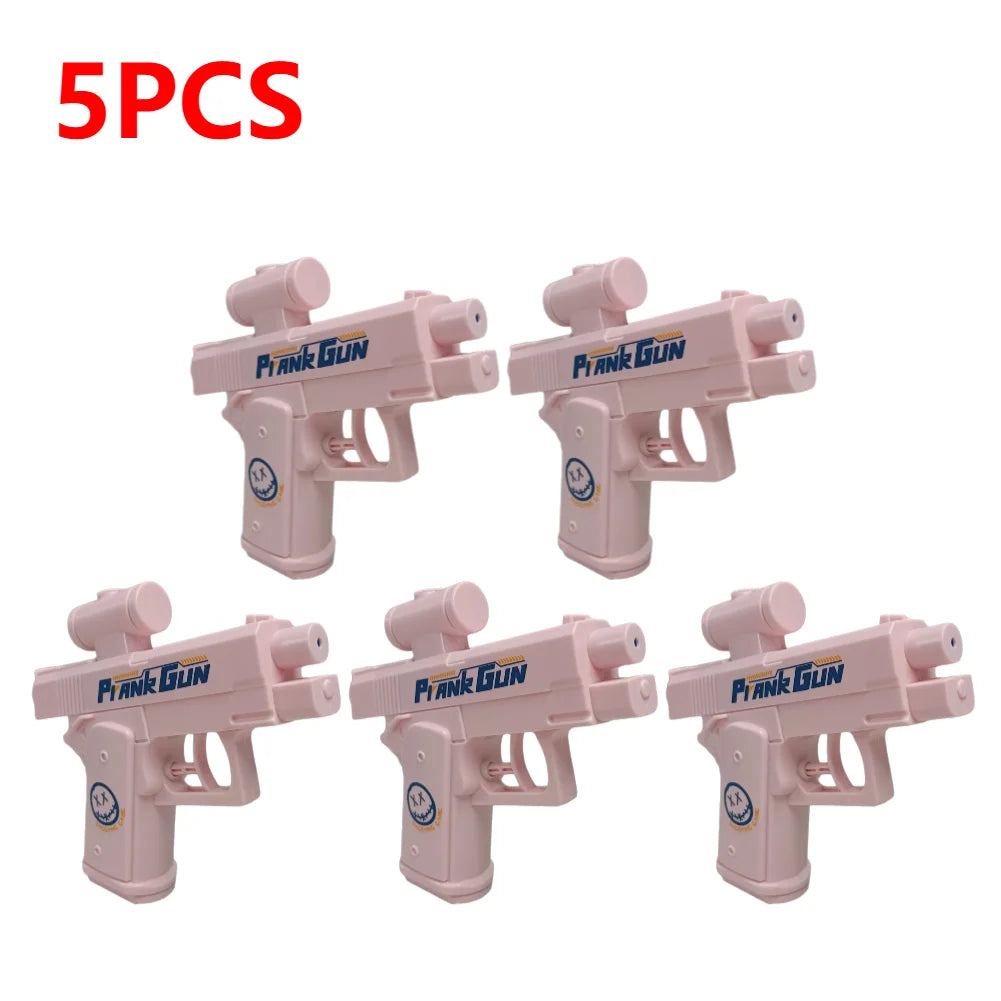 5-1PC Handheld Water Prank Gun Two-Way Spray Trick Reverse Water Gun Summer Outdoor Pool Watergun Toys Pistola de agua de broma