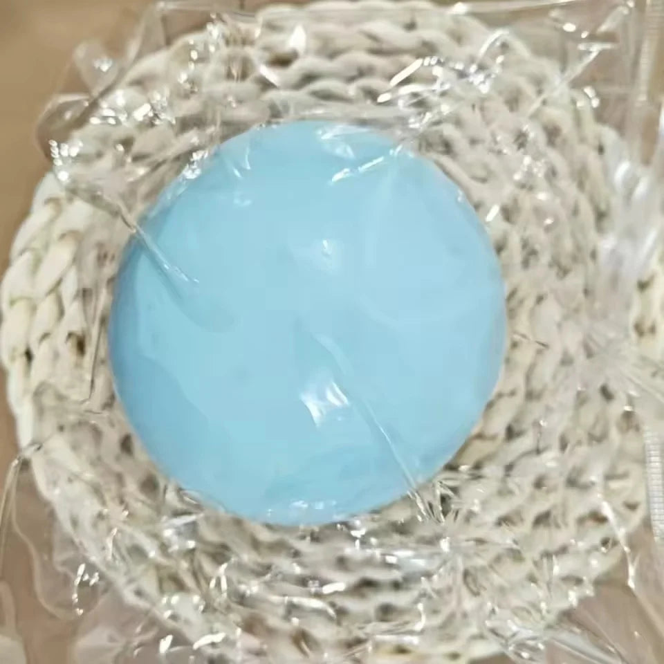 Stress Relief Squishy Ball, Soft Anti-Anxiety ADHD Sensory Fidget Toy, Durable Washable Squeeze Stress Ball for Adults