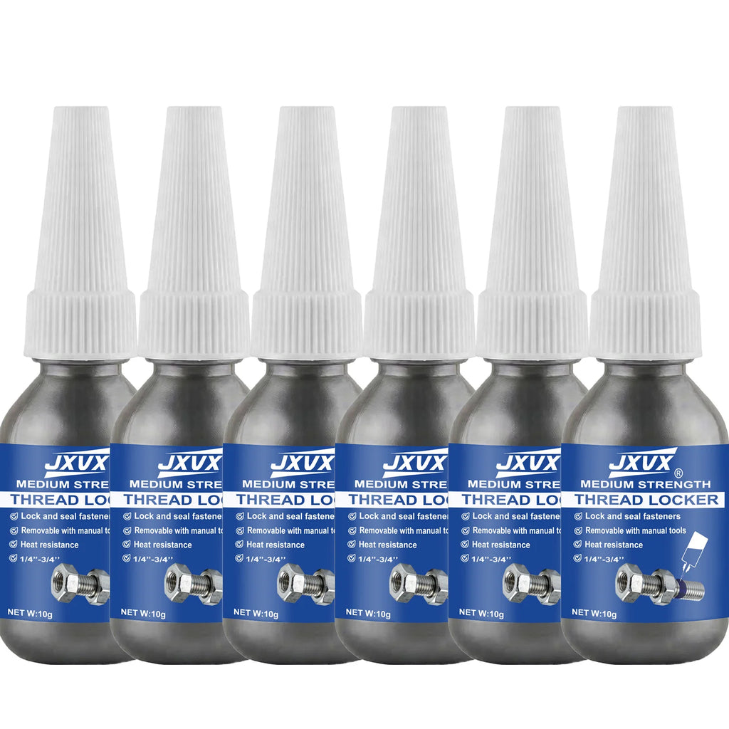 243/271 Medium Strength To High Threadlocker Blue  Red Threadlocker Adhesive Thread Locker Blue Screw Glue Agent Anaerobic Glue Anti-Loose 50ml.