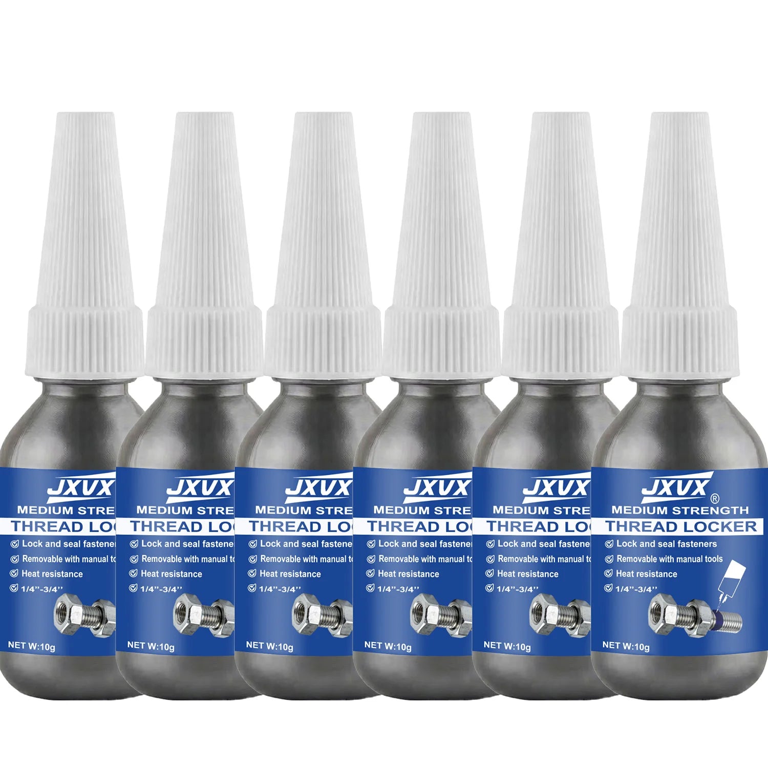 243/271 Medium Strength To High Threadlocker Blue  Red Threadlocker Adhesive Thread Locker Blue Screw Glue Agent Anaerobic Glue Anti-Loose 50ml.