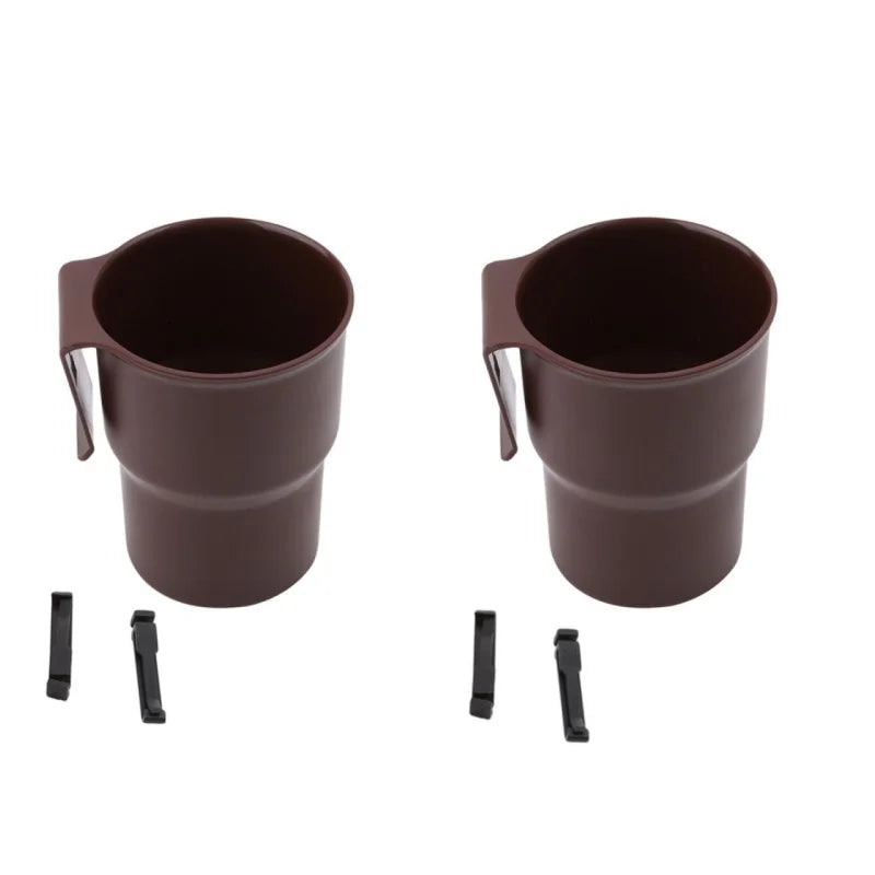 Multi-Purpose RV Car Cup Holder: Keep Your Phone, Drinks & Trash Securely in Place!