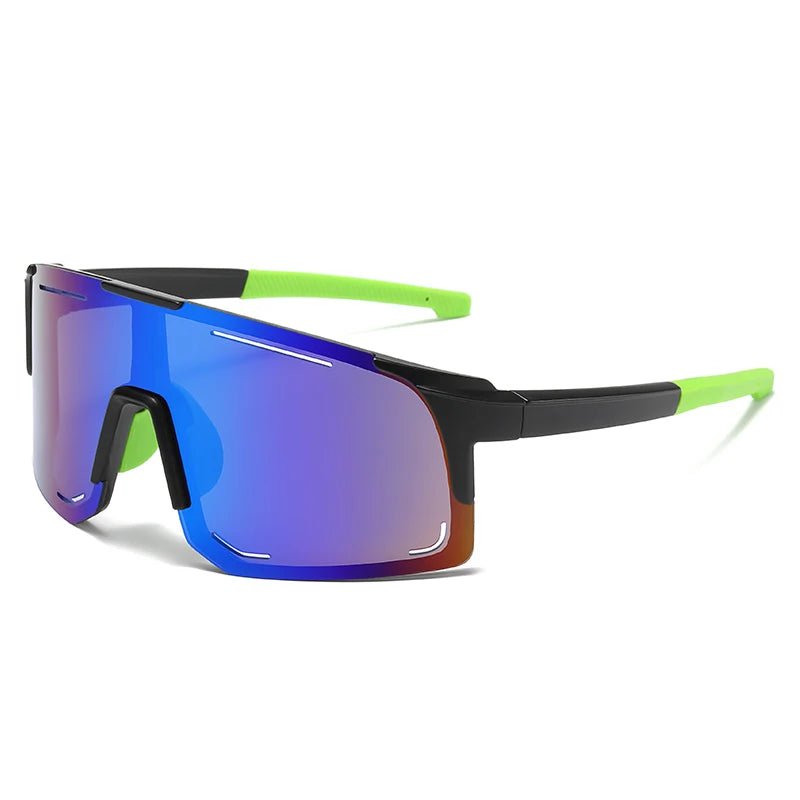 Hiking Square Sports Anti Light Glasses Men Women UV400 Sports Eyeglasses Bicycle Bike Eyewear Road Goggles Wrap Around Shades