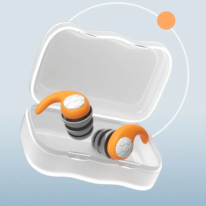 New Sleeping Ear Plugs Noise Reduction Ear Protector Soft Nano Silica Gel Earplug Waterproof Tapones Para Dormir Earplugs