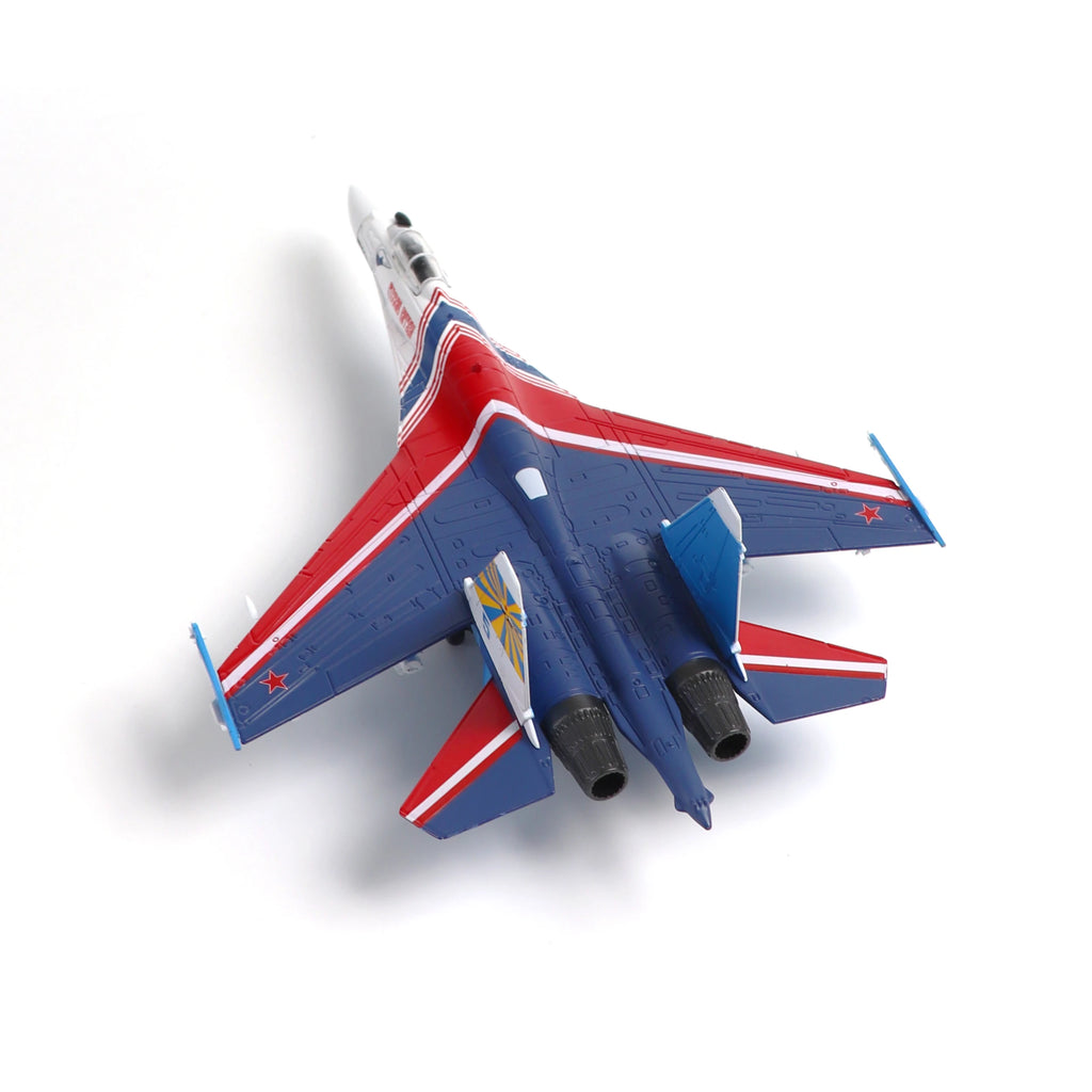 SU35-Warrior Fighter Model 1:100 Die Cast Metal Military Aircraft Aircraft Collectible Gift