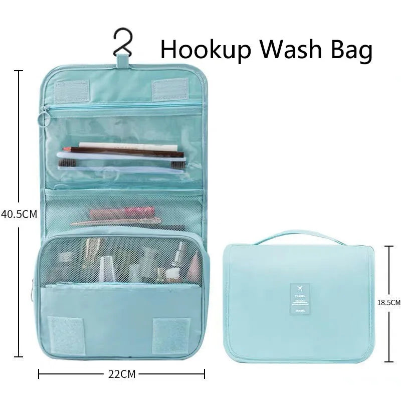 9Pcs/set High Quality Luggage Storage Bags For Packing Cube Clothes Underwear Cosmetic Bag Travel Suitcase Organizer Bag Pouch